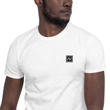 AVEZZI Box Embroidered Unisex T-Shirt - White