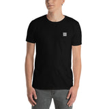 AVEZZI Box Embroidered Unisex T-Shirt - Black